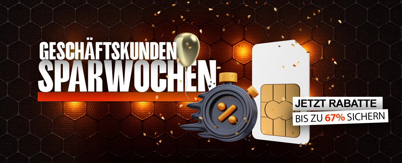 Sparwochen Geschäftskunden